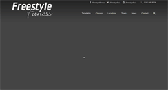 Desktop Screenshot of freestylefitness.co.uk